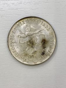 メキシコオリンピック 銀貨のYahoo!オークション(旧ヤフオク!)の相場