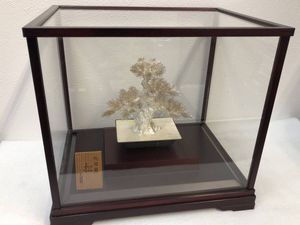 純銀製 松 置物の値段と価格推移は？｜50件の売買データから純銀製 松