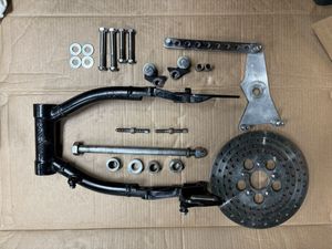 ハーレー ショベル FXE FLH ボブフェンダー テール付き 四速フレーム 4