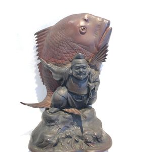 七福神 鯛 置物の値段と価格推移は？｜23件の売買データから七福神 鯛