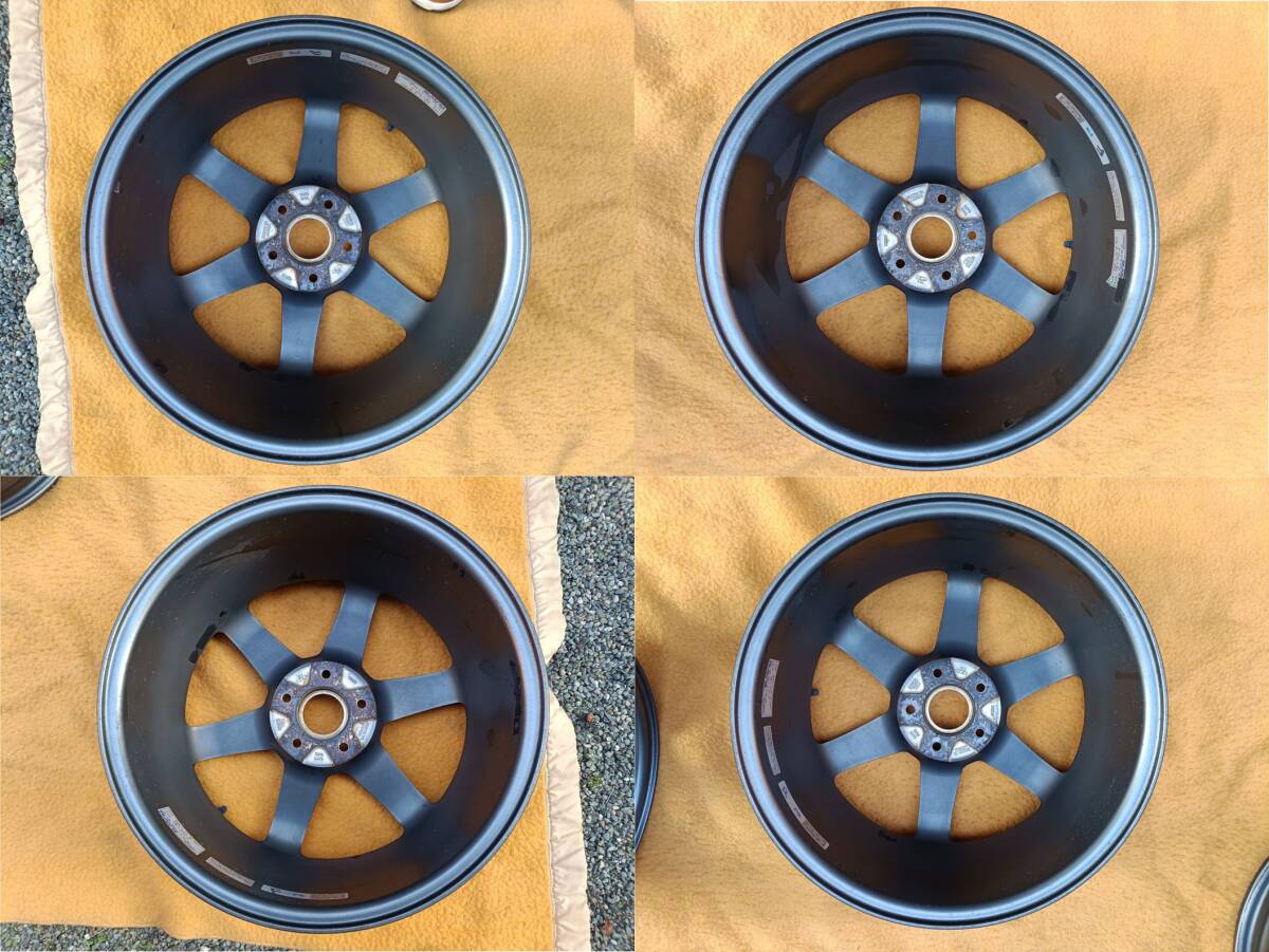 RAYS VOLK RACING TE37 18インチ7.5J PCD114.3 オフセット+48 鍛造