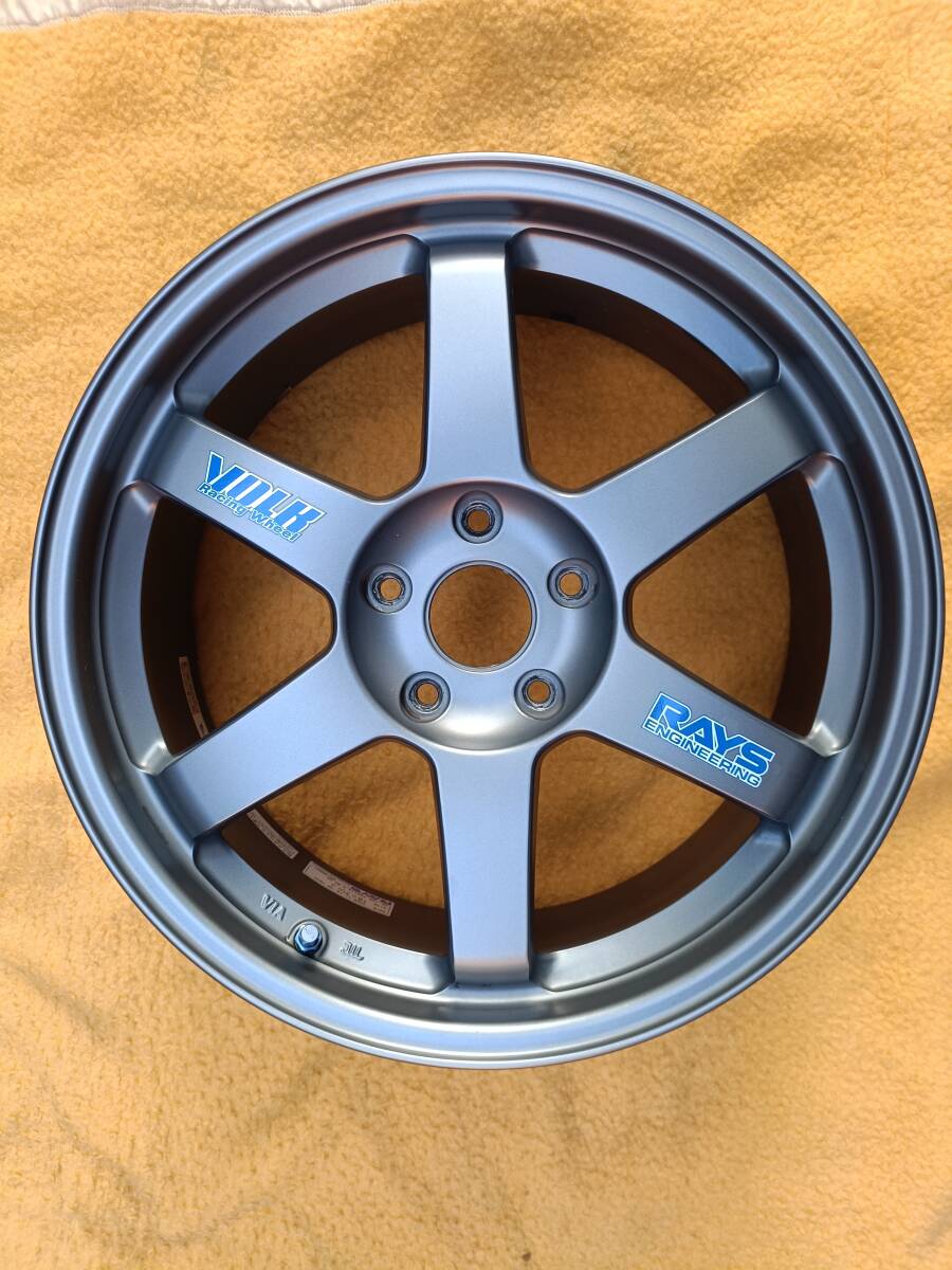 RAYS VOLK RACING TE37 18インチ7.5J PCD114.3 オフセット+48 鍛造