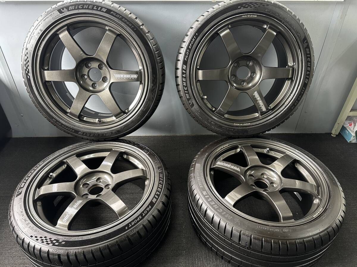 ☆売り切り☆ZN6/ZC6 トヨタ86 RAYS レイズ TE37 SAGA 4本 18インチ