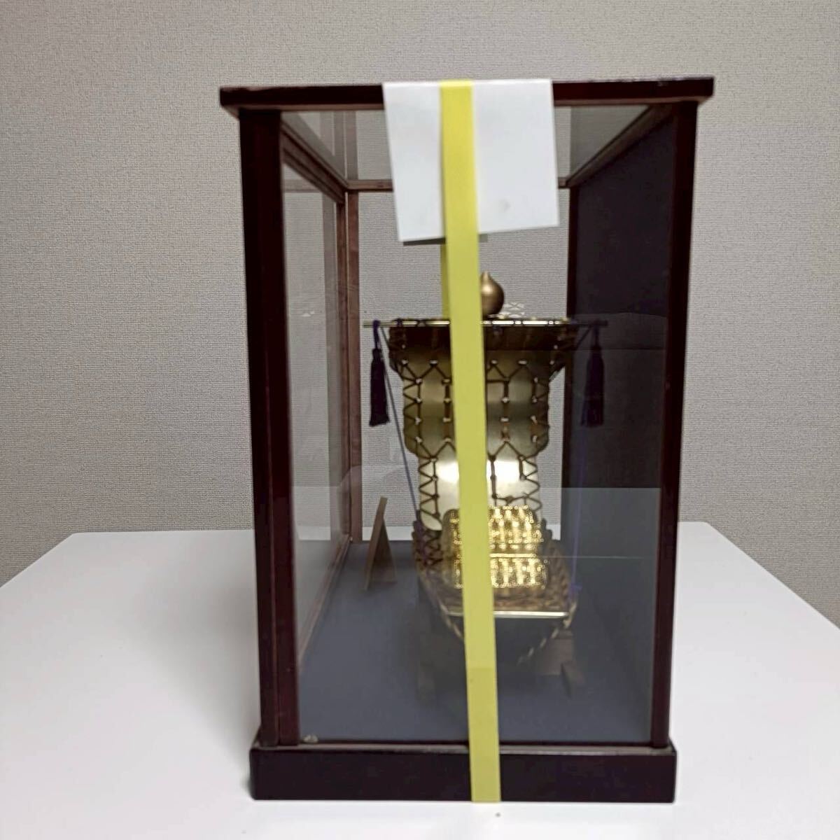 宝船 5円 五円 硬貨 置物 ガラスケース付 金運 七福神 縁起物 コイン
