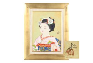 山本敦史 日本画家 色紙絵 まとめて 山本 敦史の値段と価格推移は？