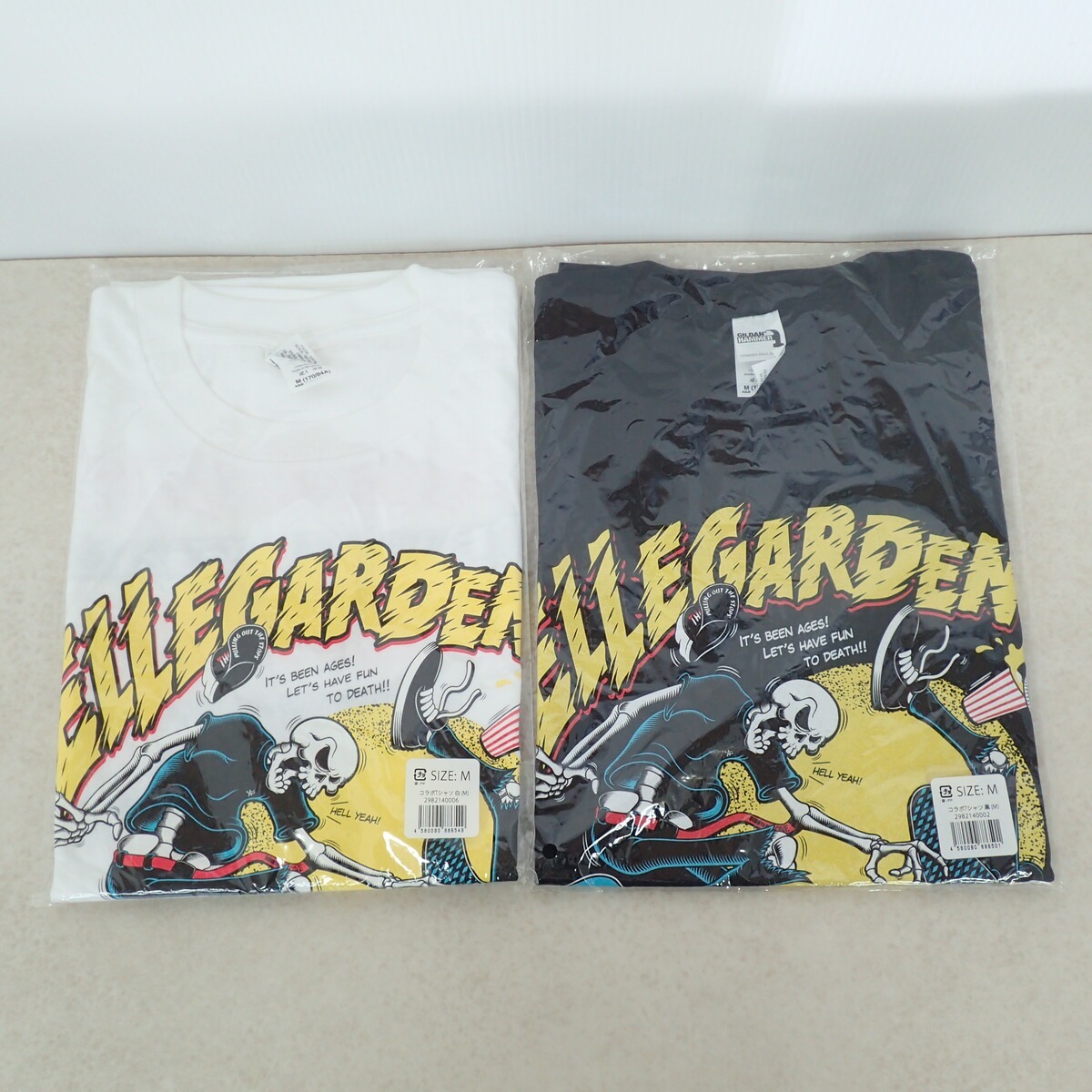 ELLEGARDEN × ONE OK ROCK スカルTシャツ 2点セット THE BOYS ARE BACK