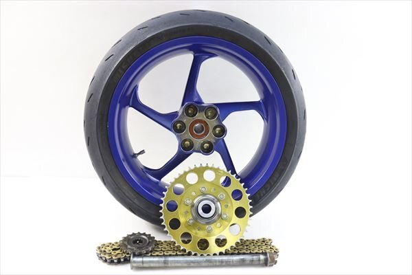 1円スタート:ZX-12R[04社外後 MARVIC マービック リアホイール]｝F