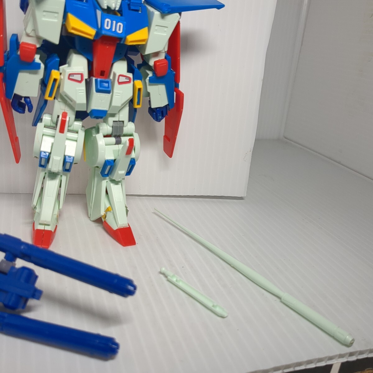 黄I⑬-100g 5/20 旧キットHG ZZガンダム ガンプラ ジャンク 同梱可