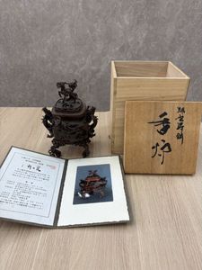 獅子 香炉 銅 仏具の値段と価格推移は？｜18件の売買データから獅子