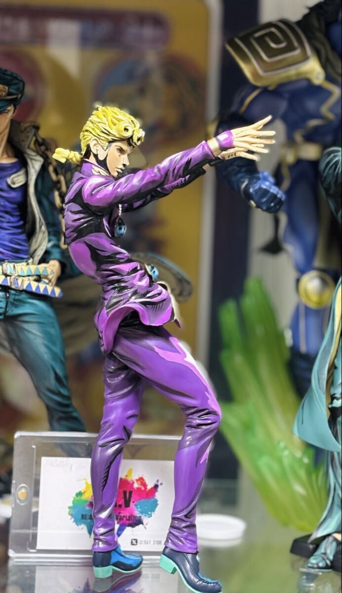 ジョジョの奇妙な冒険 フィギュア リペイント grandista 一番くじ