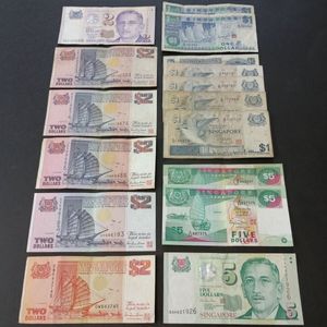 シンガポールドル旧紙幣の値段と価格推移は？｜4件の売買データから