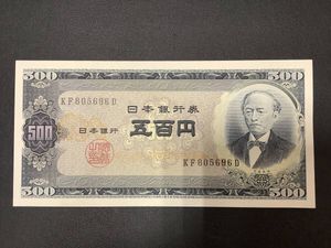岩倉具視500円札の値段と価格推移は？｜56件の売買データから岩倉具視