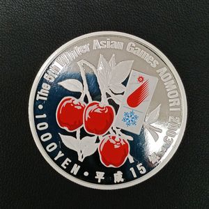 第5回アジア冬季競技大会 純銀(単品)の中古価格は16,892円｜記念硬貨の