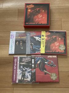 438位 紙ジャケ　　　SHM-CD　　　APRIL　WINE　　　5タイトルセット　　 特典BOX付 　　　紙ジ