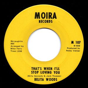 247位 Belita Woods / That’s When I ‘ll Stop Loving You ♪ You Do Your Thing And I’ll D