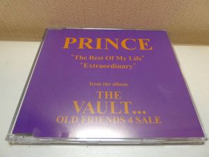 242位 Promoプロモオンリー！Prince　プリンス　/　The Rest Of My Life　日本盤Promoプロモオ