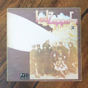364位 極上! 最初期! UK Original 初回 ATLANTIC 588198 1st Wreckレーベル LED ZEPPELIN II MA