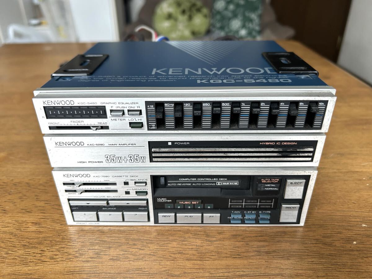KENWOODコンポセット　ジャンク品 ケンウッド コンポ カセットの値段と価格推移は？｜19件の売買データ