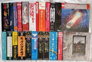 497位 LP レコード　日本盤 洋楽ロック 22枚まとめ売り　DEEP PURPLE / RAINBOW/ Led Zeppelin