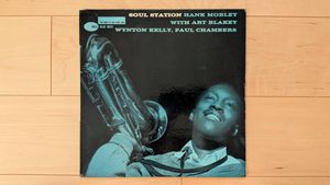 227位 【美盤】RVG刻印 NY MONO コーティング US Blue Note Hank Mobley Soul Station ハンク・