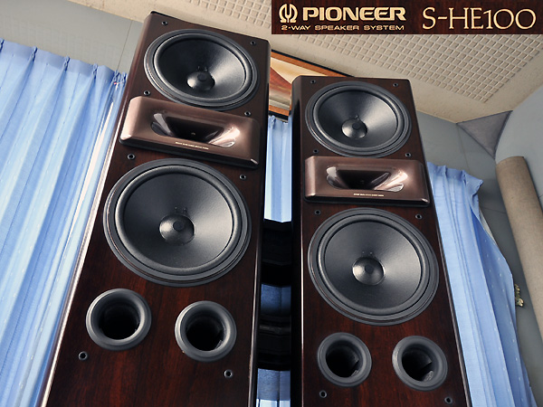 雄大な音場感を再現 Pioneer S-HE100 ベルデン チューン 1ペア