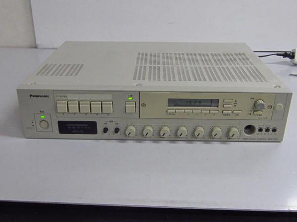 Panasonic ハイパワーアンプ WA-H30 WA-TU61チューナー付き Panasonic（パナソニック） WA-H30 ハイパワーアンプ WA-H30