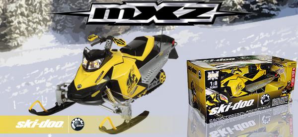 SALE☆1/8 BRP ski-doo MXZ スノーモービルラジコン スキードゥ(スノー