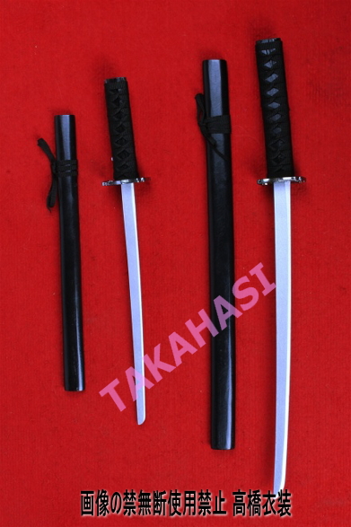 安心国内発送コスプレ衣装小道具セット♪太刀☆脇差2本セット