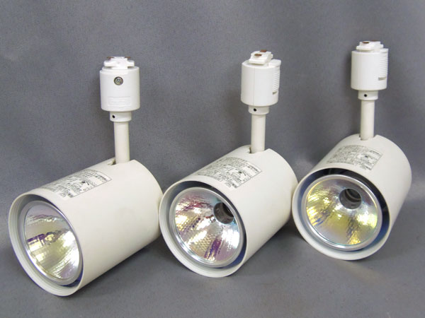 松下ナショナル店舗向NL02693Wダクトレールスポットライト3本(配線 