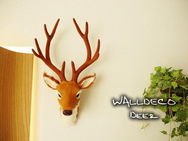 鹿の頭オブジェ バンビ壁掛けモダンレトロ剥製ハラコ帽子掛 タペストリ 売買されたオークション情報 Yahooの商品情報をアーカイブ公開 オークファン Aucfan Com