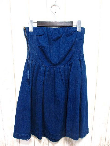 マイダルタニアン シンゾーン デニム チューブトップ ワンピース チューブトップ ベアトップ 売買されたオークション情報 Yahooの商品情報をアーカイブ公開 オークファン Aucfan Com
