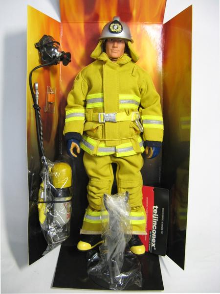 Fighter 消防士 1/6 引き抜こ 防火服 Fire