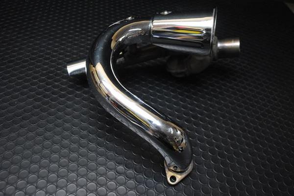 エリミネーター250V純正マフラー/中間パイプ/エキパイ(マフラー本体 