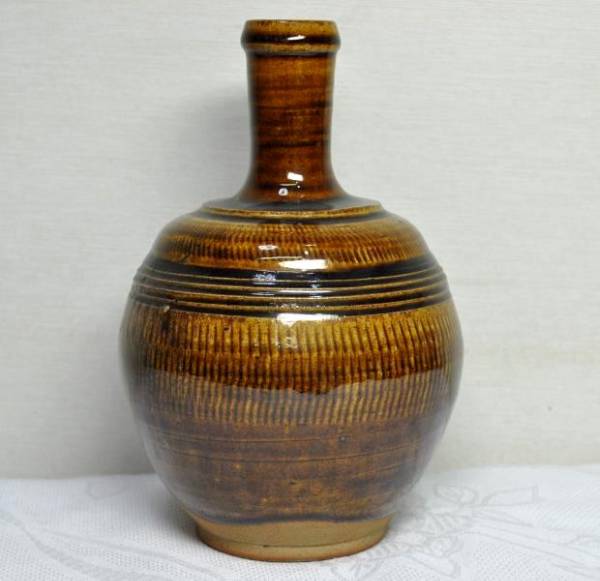 古伊万里 色絵 染付 日々の暮らしを 江戸後期 1客 草葉文蓋茶碗 iichi