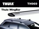 THULE WingBar 127cm THULE⁄スーリー スーリー 2本セット - TH969⁄969 