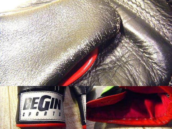 BEGIN SPORTビギンスポーツ】パンチング グローブ格闘技 黒(格闘技