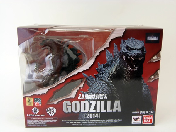 ○ S.H. モンスターアーツ ゴジラ 2014 バンダイ 中古品