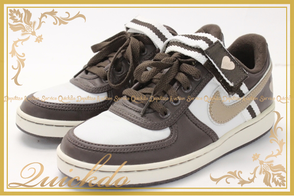 ナイキ スニーカー ハート 191 レディース 24cm 茶 白 24 0cm 売買されたオークション情報 Yahooの商品情報をアーカイブ公開 オークファン Aucfan Com