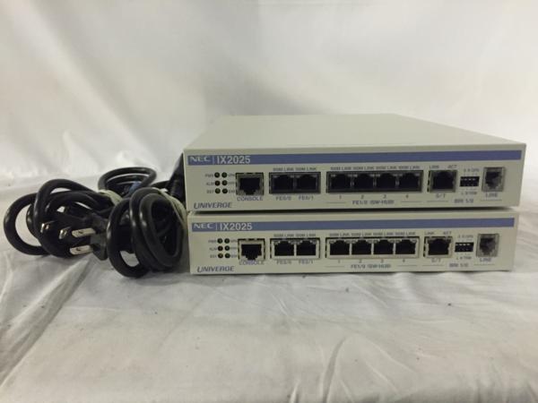 2台セット送込NEC UNIVERGE IX2025 VPN高速アクセスルータ中古②