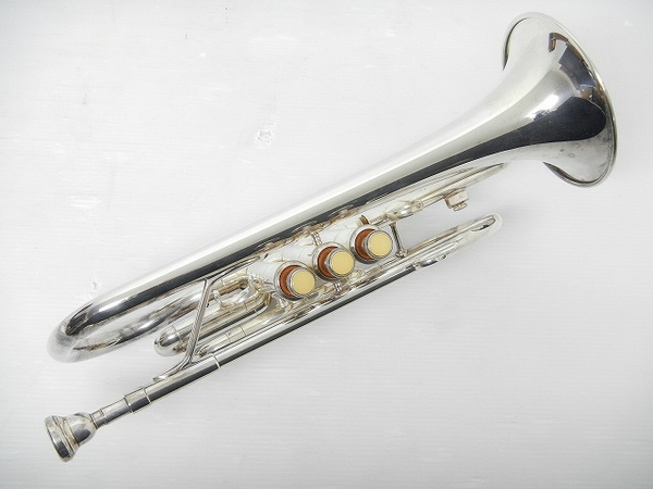 YAMAHA YCR-335S コルネット 銀メッキ 管内洗浄　メンテ済み YCR-335S YAMAHA コルネット ヤマハ 管内洗浄 メンテ 銀メッキ - 中古