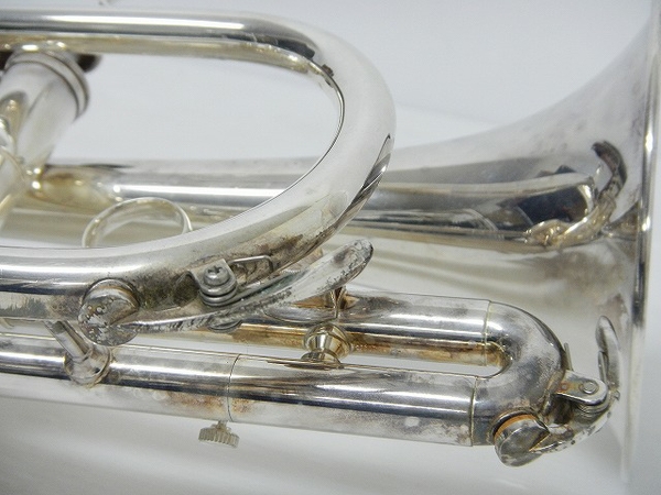 YCR-335S YAMAHA コルネット ヤマハ 管内洗浄 メンテ 銀メッキ - 中古