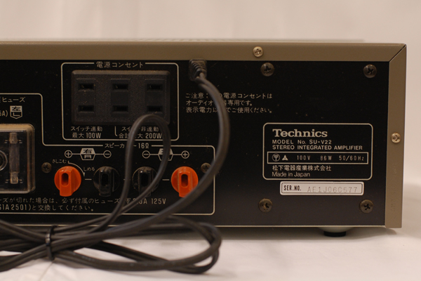Technics(テクニクス) SU-V22 ステレオプリメインアンプ 現状品