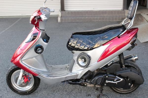 アドレスV125G☆K7☆規制前11PS☆フルカスタム☆メッキホイール(51cc
