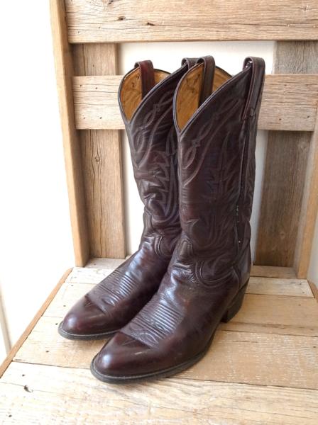 ◆トニーラマ/Tony Lama*レザー+ウエスタンブーツ*27cm*1501k