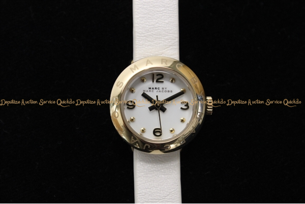 マークバイマークジェイコブス 腕時計 クォーツ レディース 白