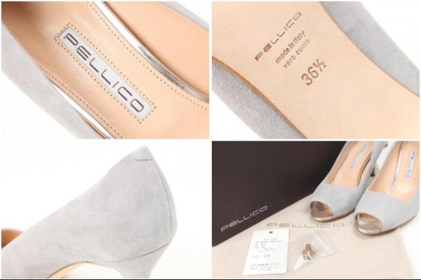 ペリーコPELLICO スウェードパンプス[LFWJ86369]