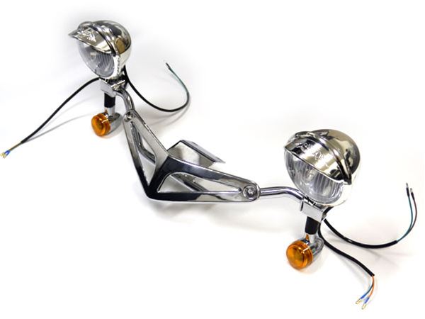 イントルーダー400 クラシック クリア フォグランプ＆ウインカー