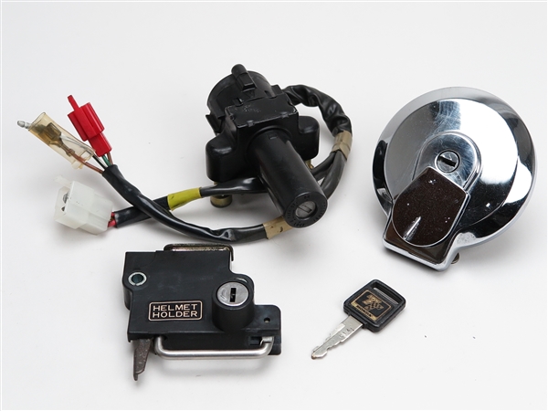 ♪GB400TT/NC20 純正 キーセット 全3種 鍵 (H0224A06)