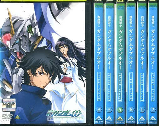 07DVD*レンタル版 ガンダムダブルオー 2ndシーズン 全7巻 O08166