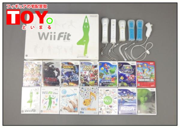 ◎F03◎Wii fit+ソフト13本セット マリオ/ゼルダ/スマブラ他